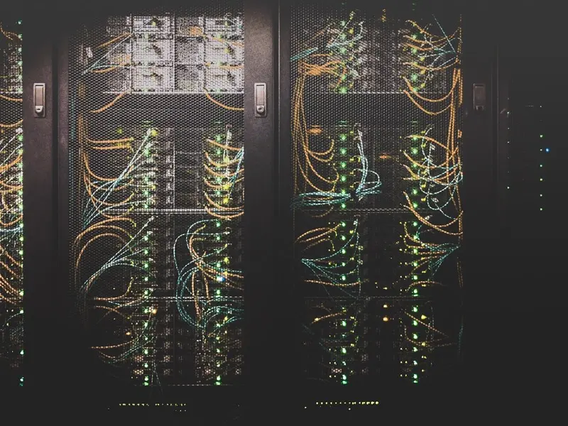 Modern IT Server Room